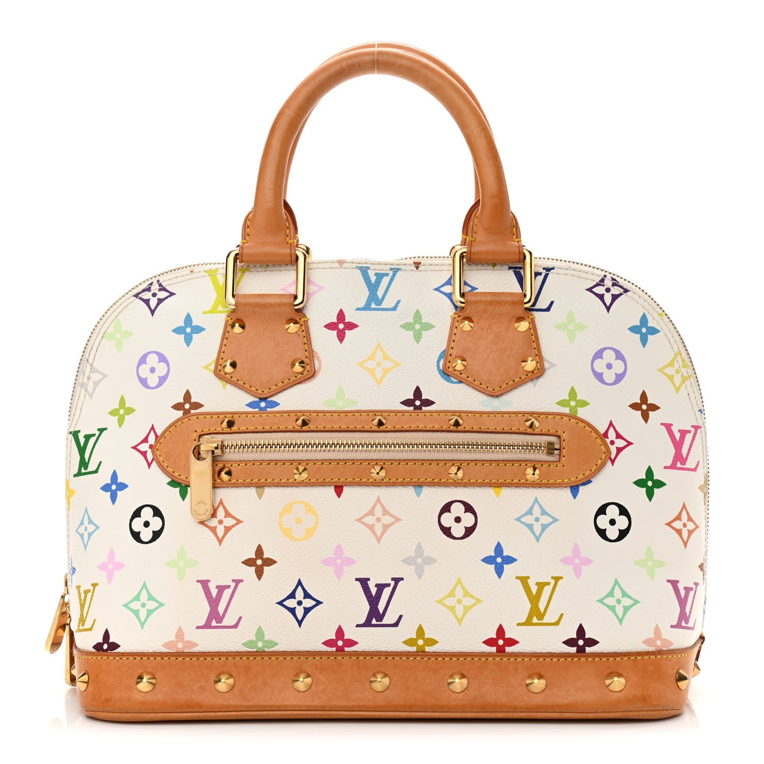 Louis Vuitton Monogram Multicolor Alma White 1 of 14