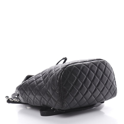 Chanel Lambskin Quilted Small Urban Spirit Backpack Black 3 of 9