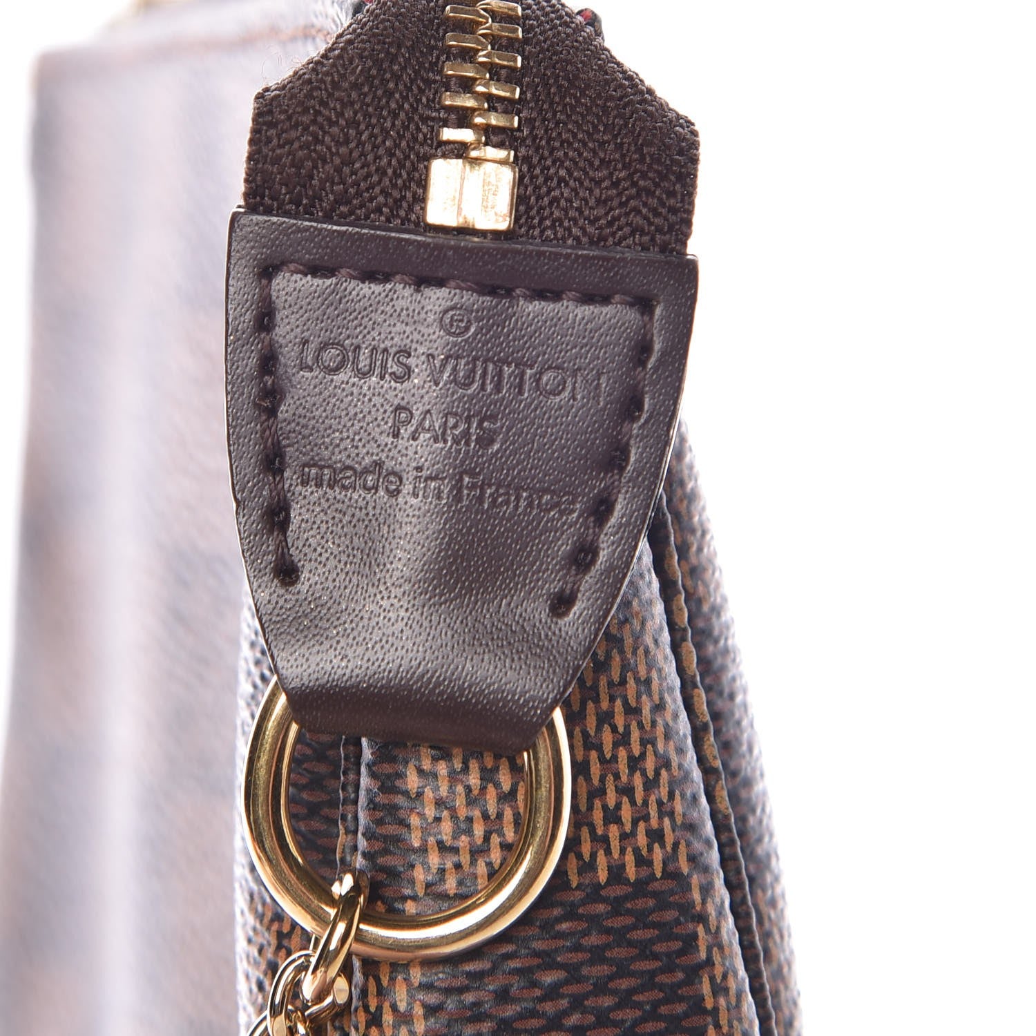 Louis Vuitton Damier Ebene Mini Pochette Accessories 6 of 7