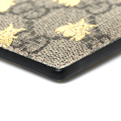 Gucci GG Supreme Monogram Bees Card Holder Black 9 of 9
