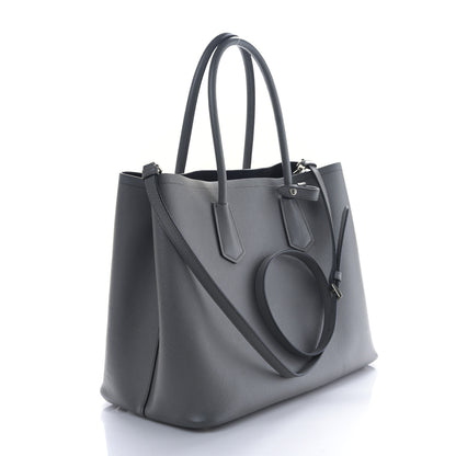 Prada Saffiano Cuir Large Double Bag Marmo 3 of 8