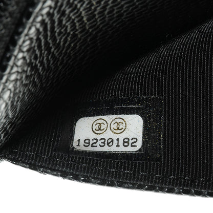 Chanel Caviar Quilted Wallet On Chain WOC Black 9 of 9