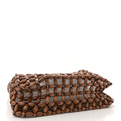 Saint Laurent Wood Bead Large Le 5 A 7 Soft Hobo Light Wood 5 of 10