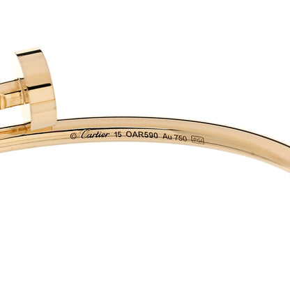Cartier 18K Yellow Gold Small Juste Un Clou Bracelet 15 4 of 5