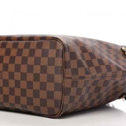 Louis Vuitton Damier Ebene Neo Neverfull MM Rose Ballerine 7 of 10