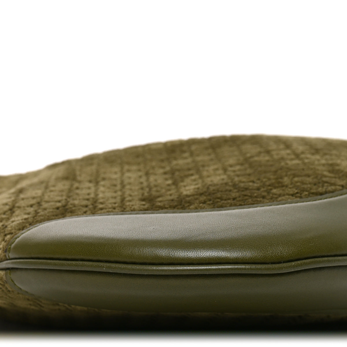 Suede Micro GG Medium B Shoulder Bag Green