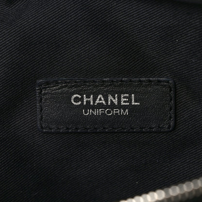 Chanel Calfskin Quilted Waist Belt Bag Black 6 of 10