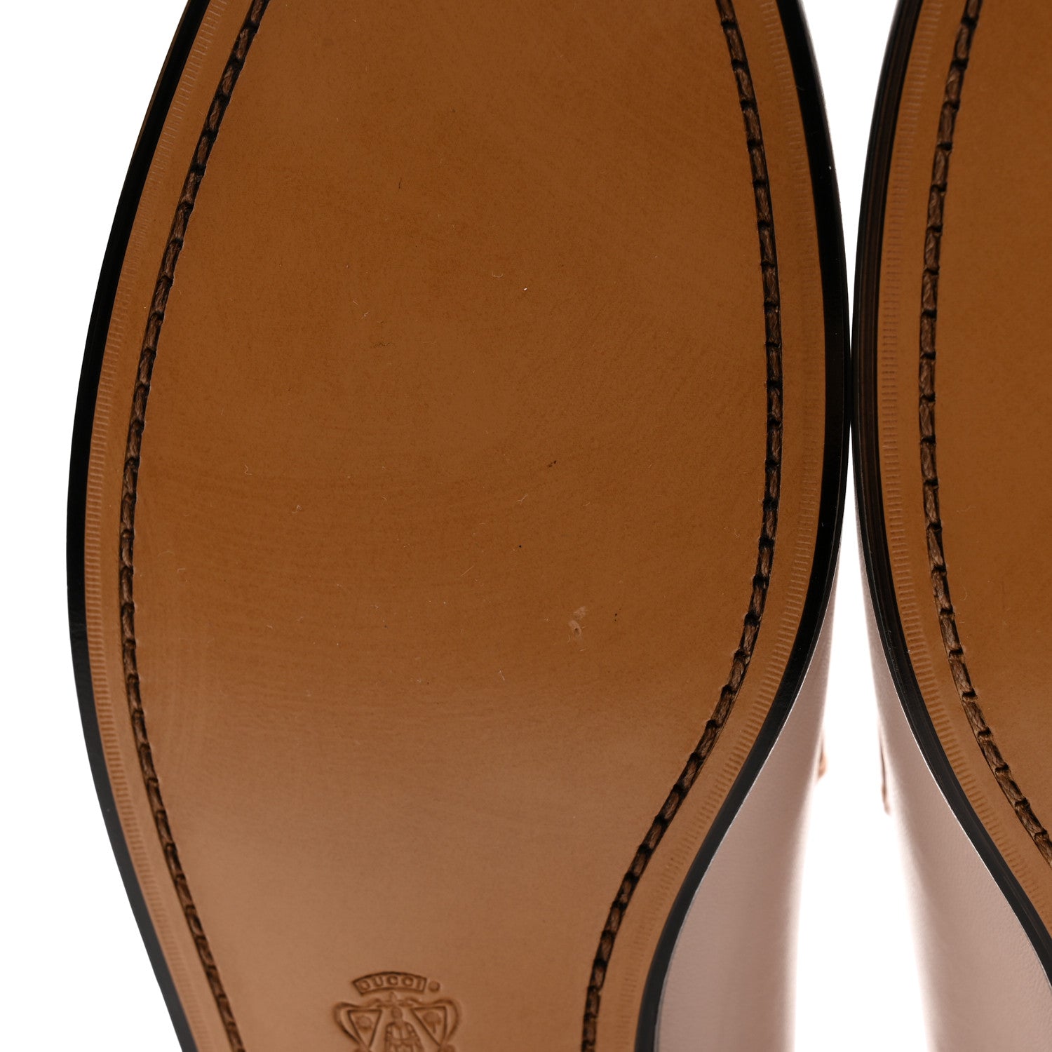 Gucci Malaga Kid Crystal Horsebit Womens Jordaan Loafers 39.5 Pink Hibiscus 10 of 12