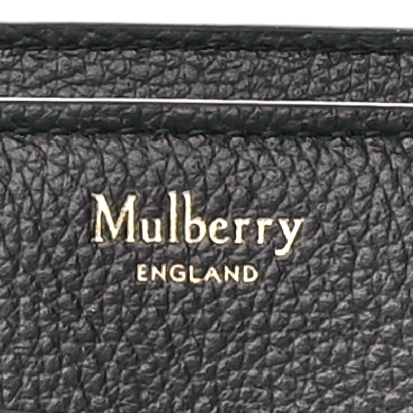 Small Classic Grain Mini Zipped Bayswater Black