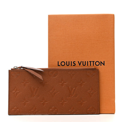 Louis Vuitton Empreinte Felicie Chain Wallet Zippered Insert Cognac 7 of 7