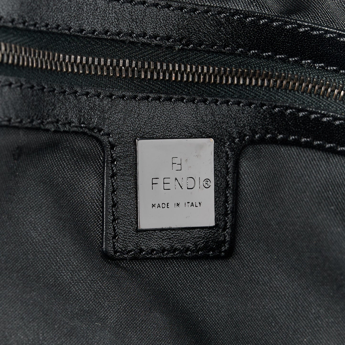 Zucca Zip Top Tote Black