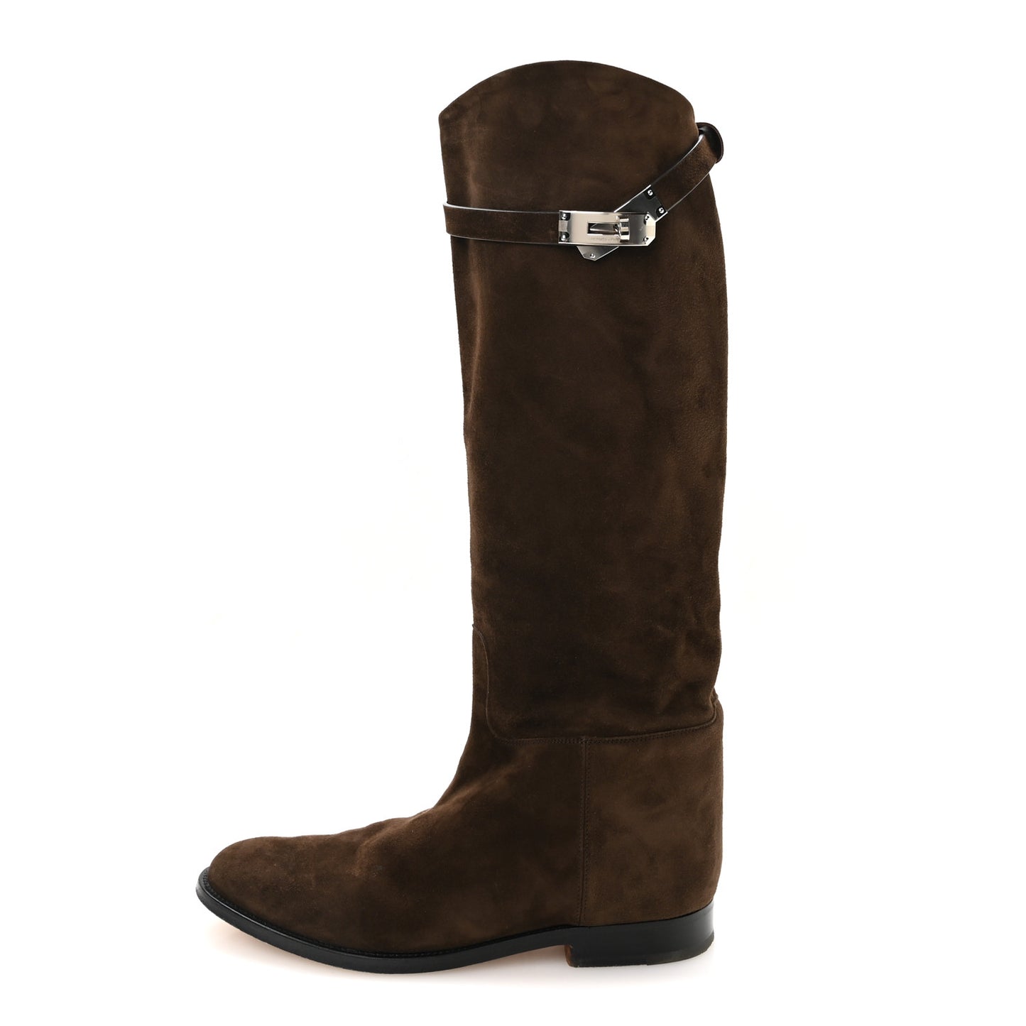 Suede Kelly Jumping Boots 39.5 Marron Ebene