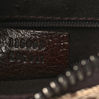 Gucci Monogram Shoulder Bag Dark Brown 7 of 9