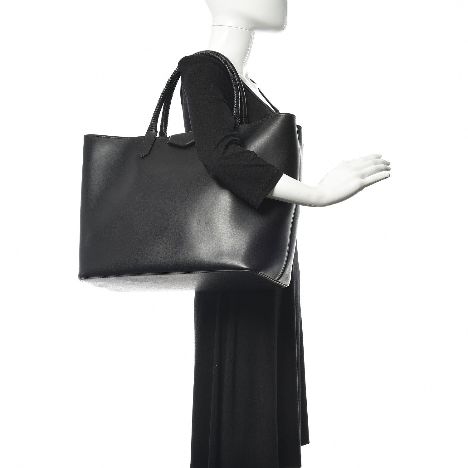 Givenchy Calfskin Large Antigona Whipstitch Handle Tote Black 2 of 10