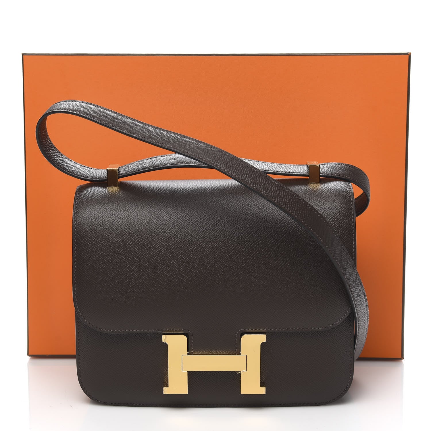 Hermes Epsom Constance 24 Chocolate 11 of 11