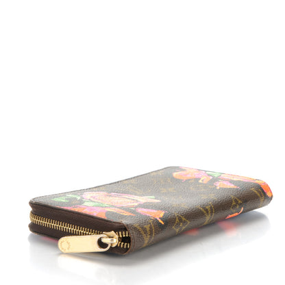 Louis Vuitton Monogram Roses Zippy Wallet 4 of 9