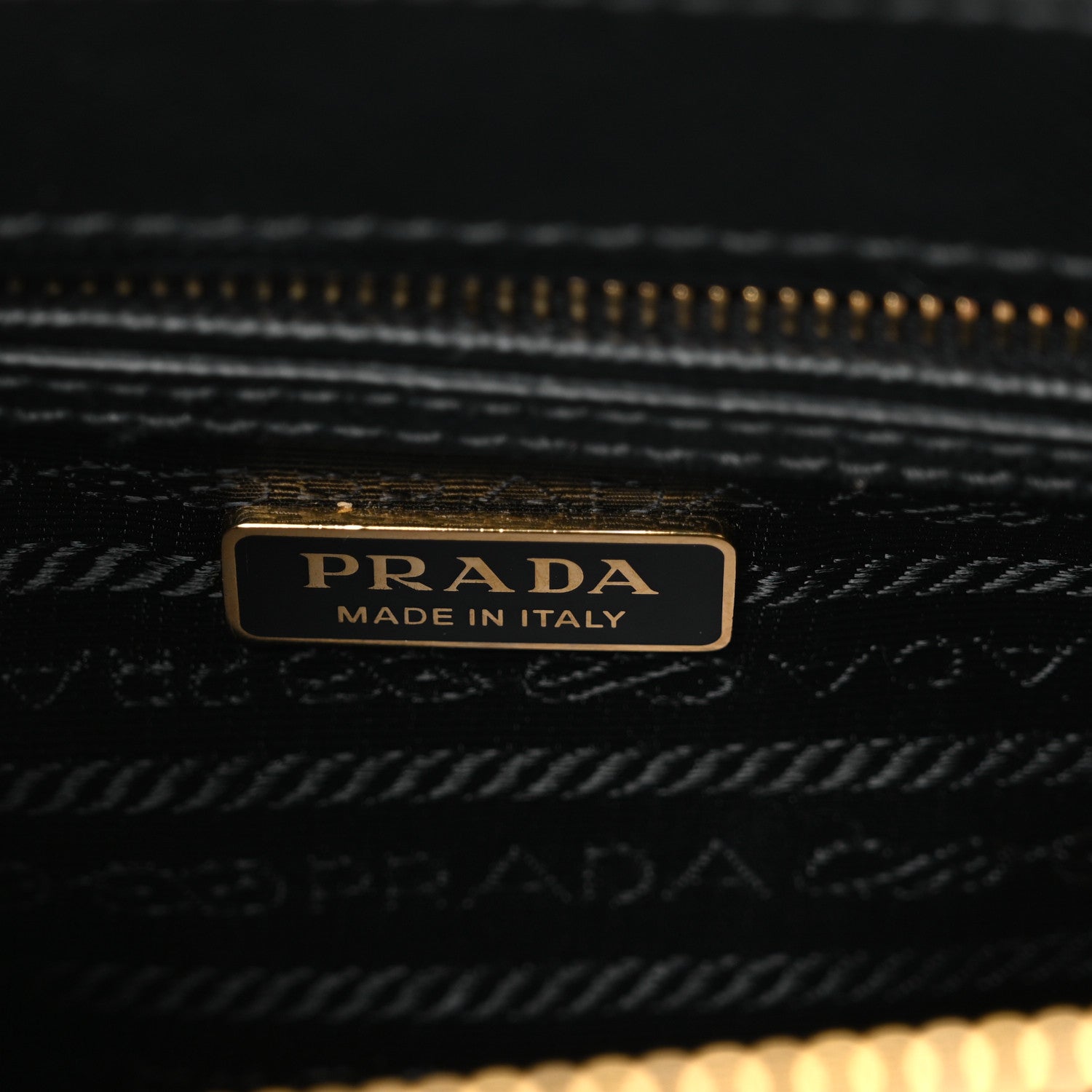 Prada Saffiano Lux Mini Galleria Double Zip Tote Black 6 of 12