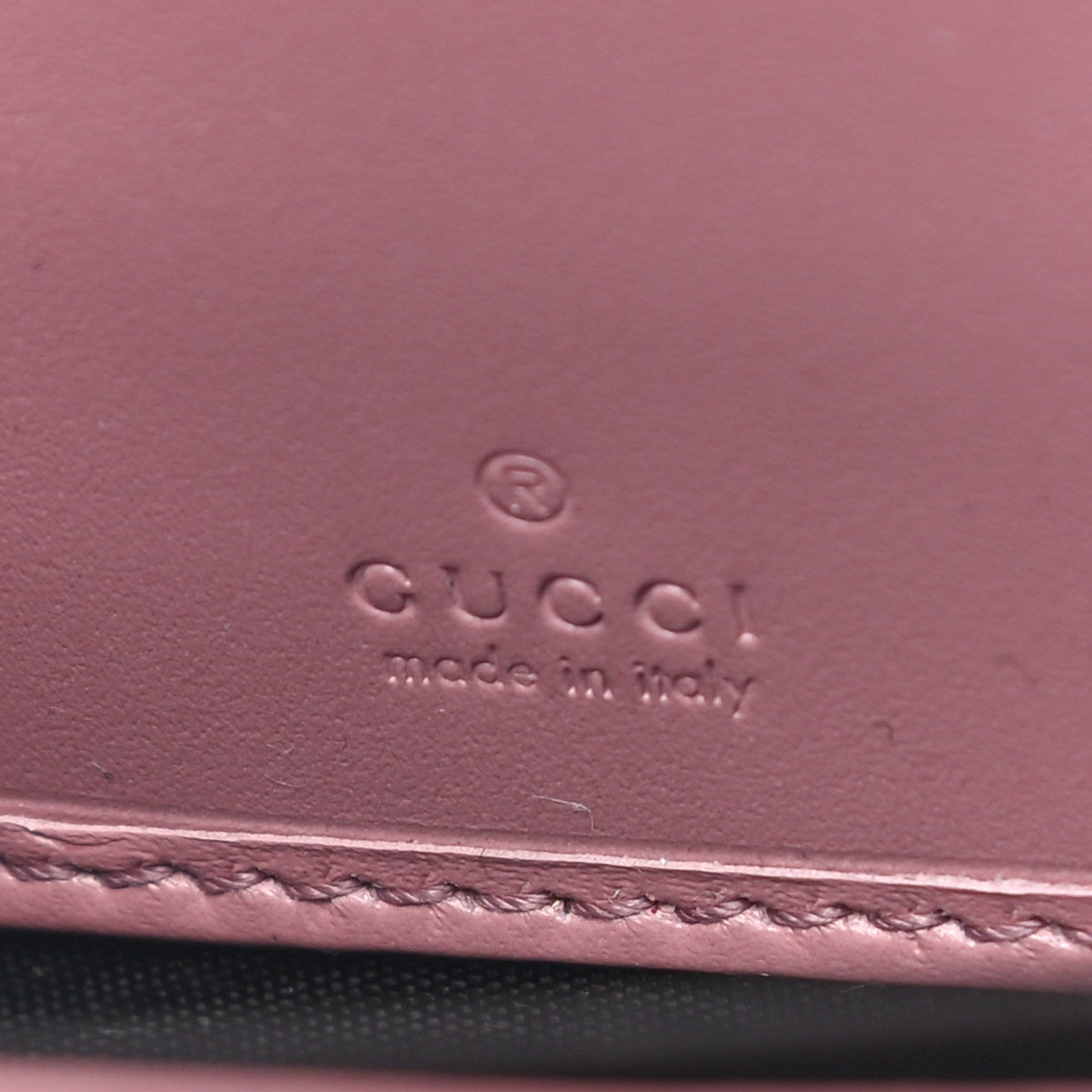 Gucci Guccissima Zip Around Wallet Pink 6 of 11
