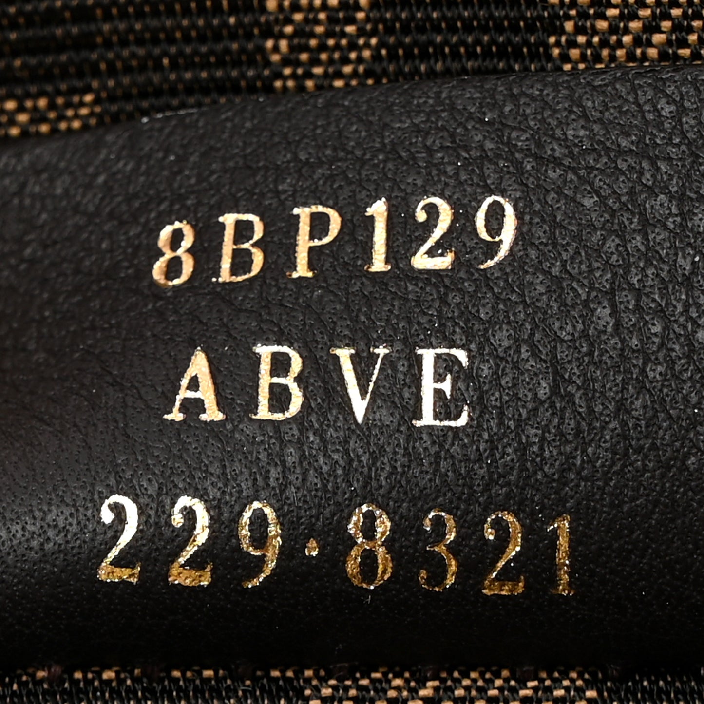 Shiny Nappa Small Fendi First Poudre