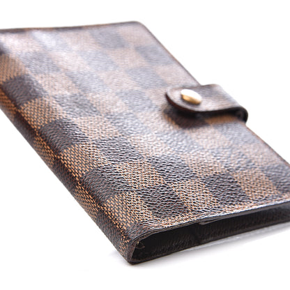 Louis Vuitton Damier Ebene Small Ring Agenda Cover 6 of 11