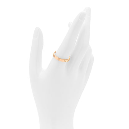 Cartier 18K Pink Gold 3.5mm LOVE Wedding Band Ring 64 10.75 2 of 5