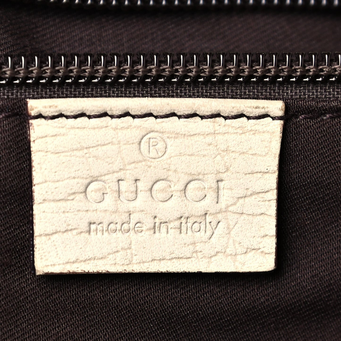 GG Plus Monogram Vertical Tote Off White