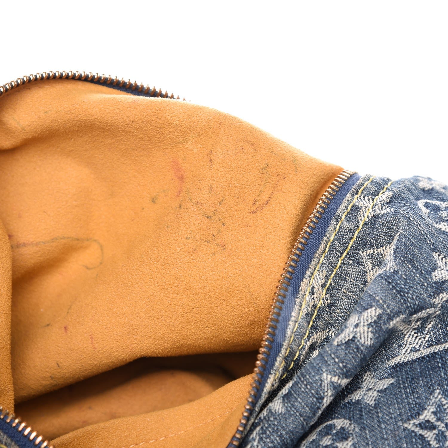 Louis Vuitton Monogram Denim Baggy PM Blue 11 of 16