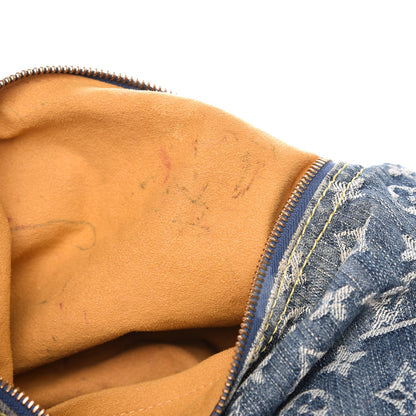 Louis Vuitton Monogram Denim Baggy PM Blue 11 of 16