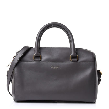 Saint Laurent Calfskin Classic Duffle 12 Earth 1 of 9