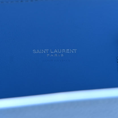Saint Laurent Grained Calfskin Baby Sac De Jour Blue Clair 6 of 10