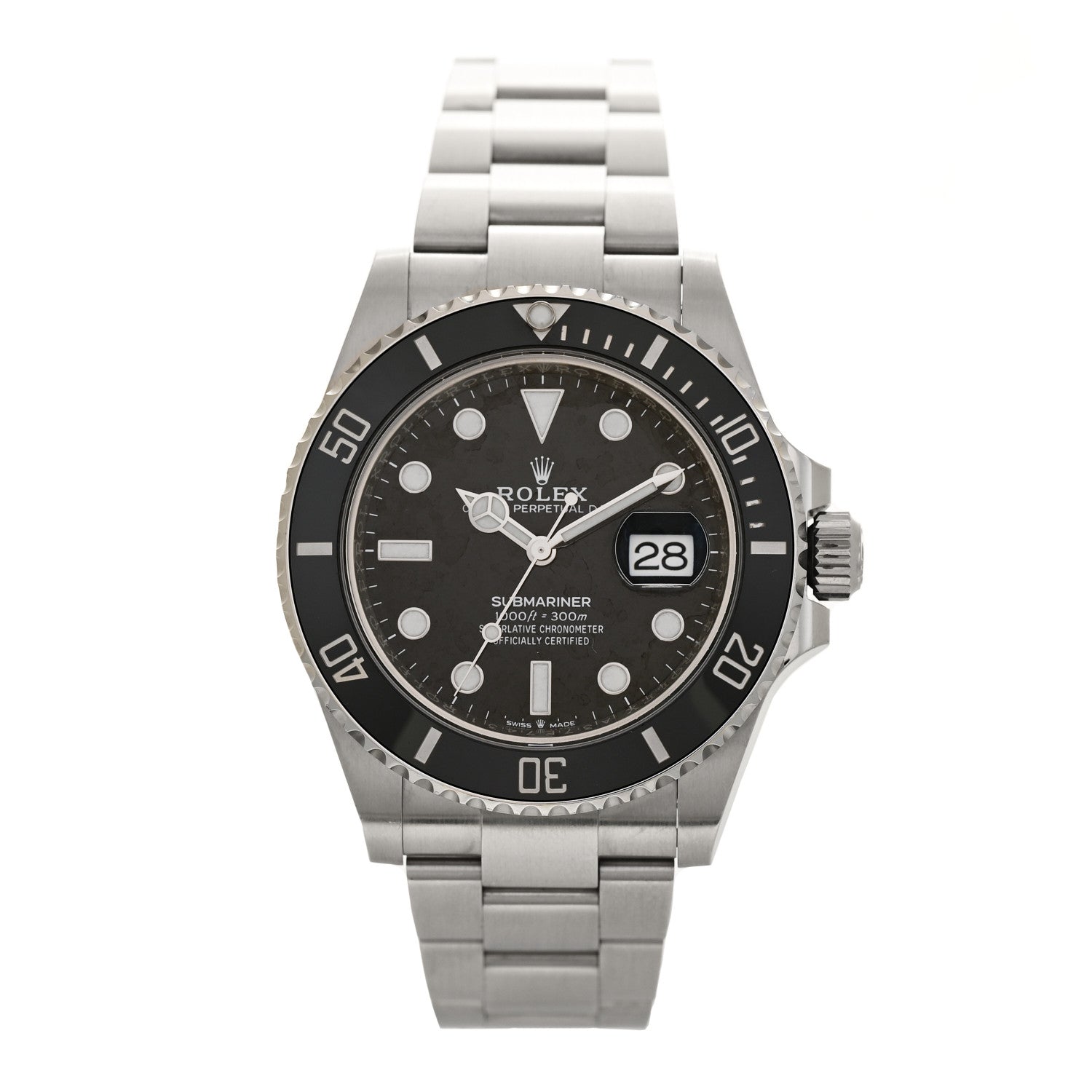 Rolex Stainless Steel 41mm Oyster Perpetual Submariner Date Watch Black 126610LN Black 1 of 5