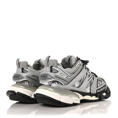 Balenciaga Mesh Nylon Womens Track Sneakers 36 Silver 4 of 7