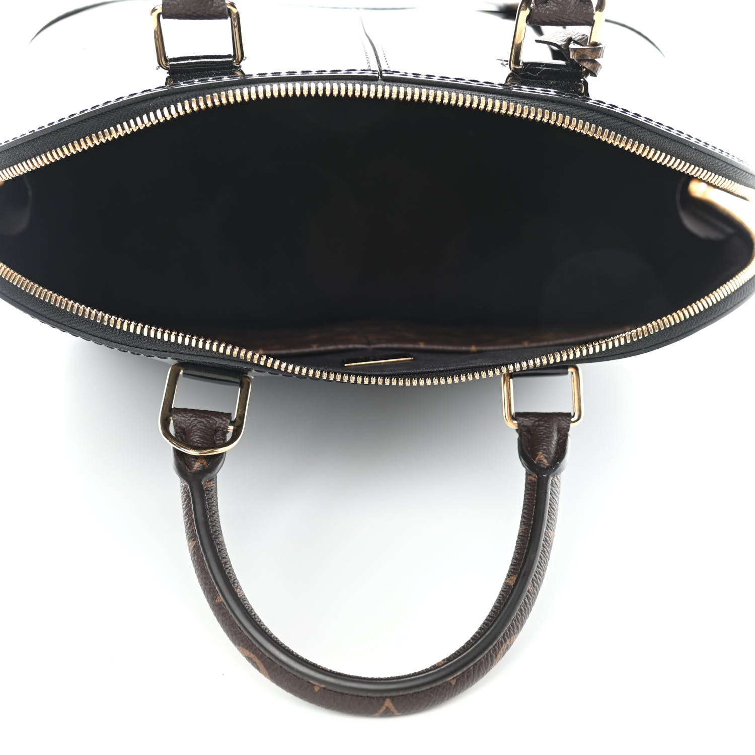 Louis Vuitton Patent Monogram Alma PM Black 5 of 9