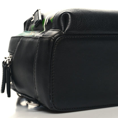 MCM Calfskin Pop Rabbit Mini Backpack Black 8 of 10