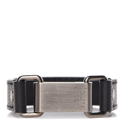 Louis Vuitton Damier Infini Bandit Bracelet 19 Black 1 of 7