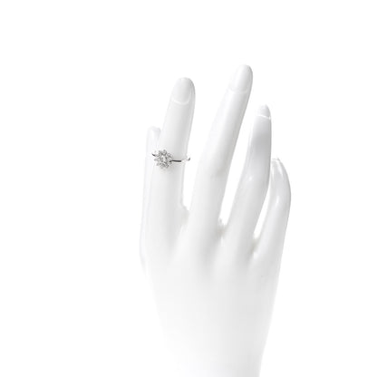Tiffany Platinum Diamond Enchant Garden Flower Ring 49 4.75 2 of 6