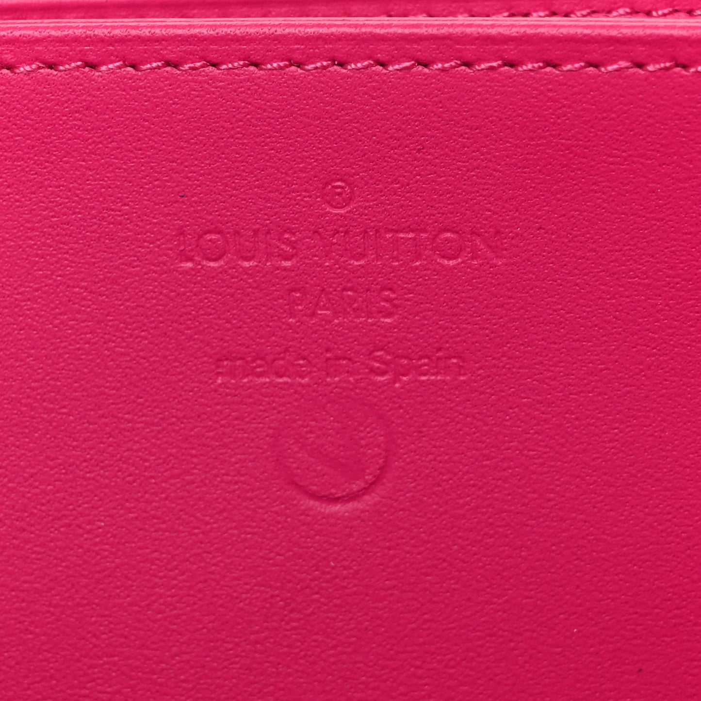 Metallic Vernis Degrade Zippy Wallet Blue Pink