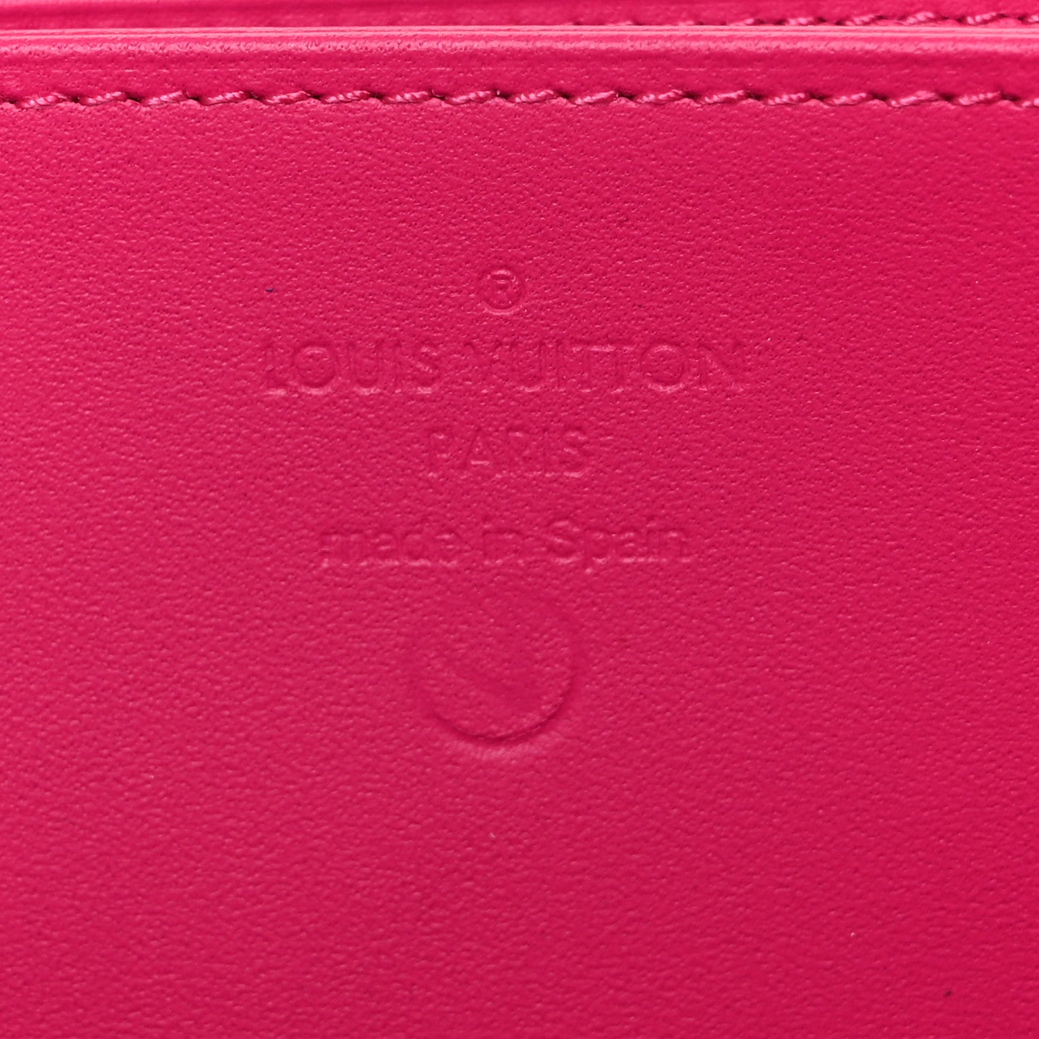 Louis Vuitton Metallic Vernis Degrade Zippy Wallet Blue Pink 6 of 8