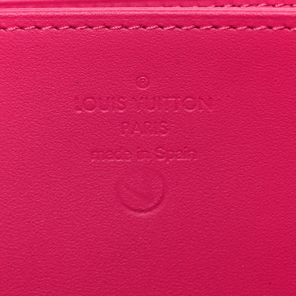 Louis Vuitton Metallic Vernis Degrade Zippy Wallet Blue Pink 6 of 8