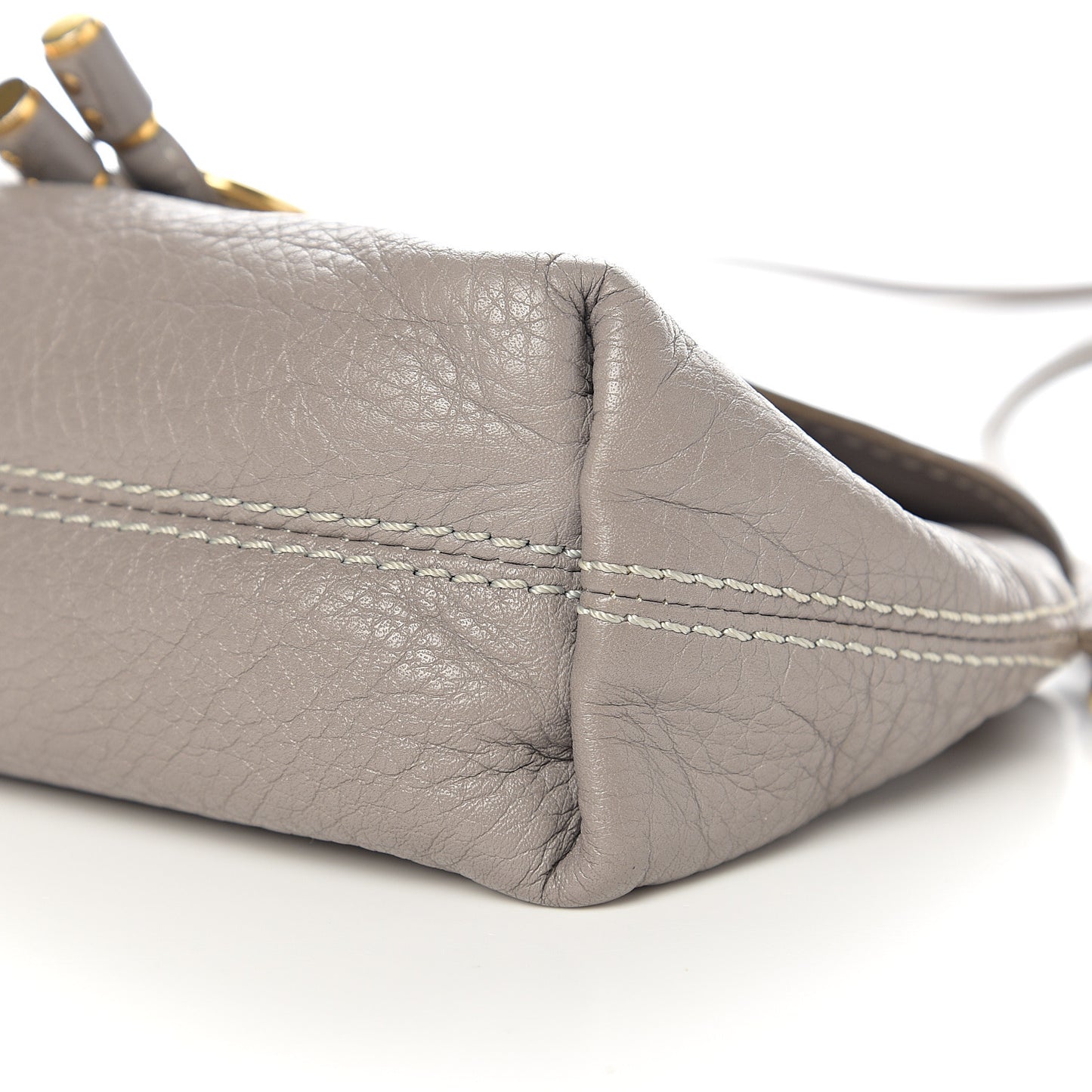 Calfskin Marcie Pochette Crossbody Bag Cashmere Grey