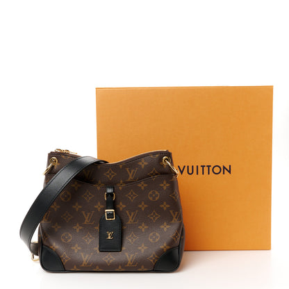 Louis Vuitton Monogram Odeon PM Black 10 of 10