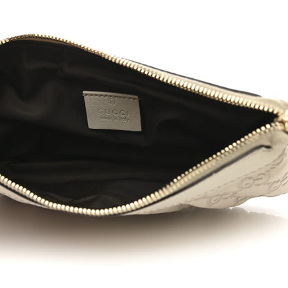 Gucci Guccissima New Britt Wristlet Off White 5 of 9