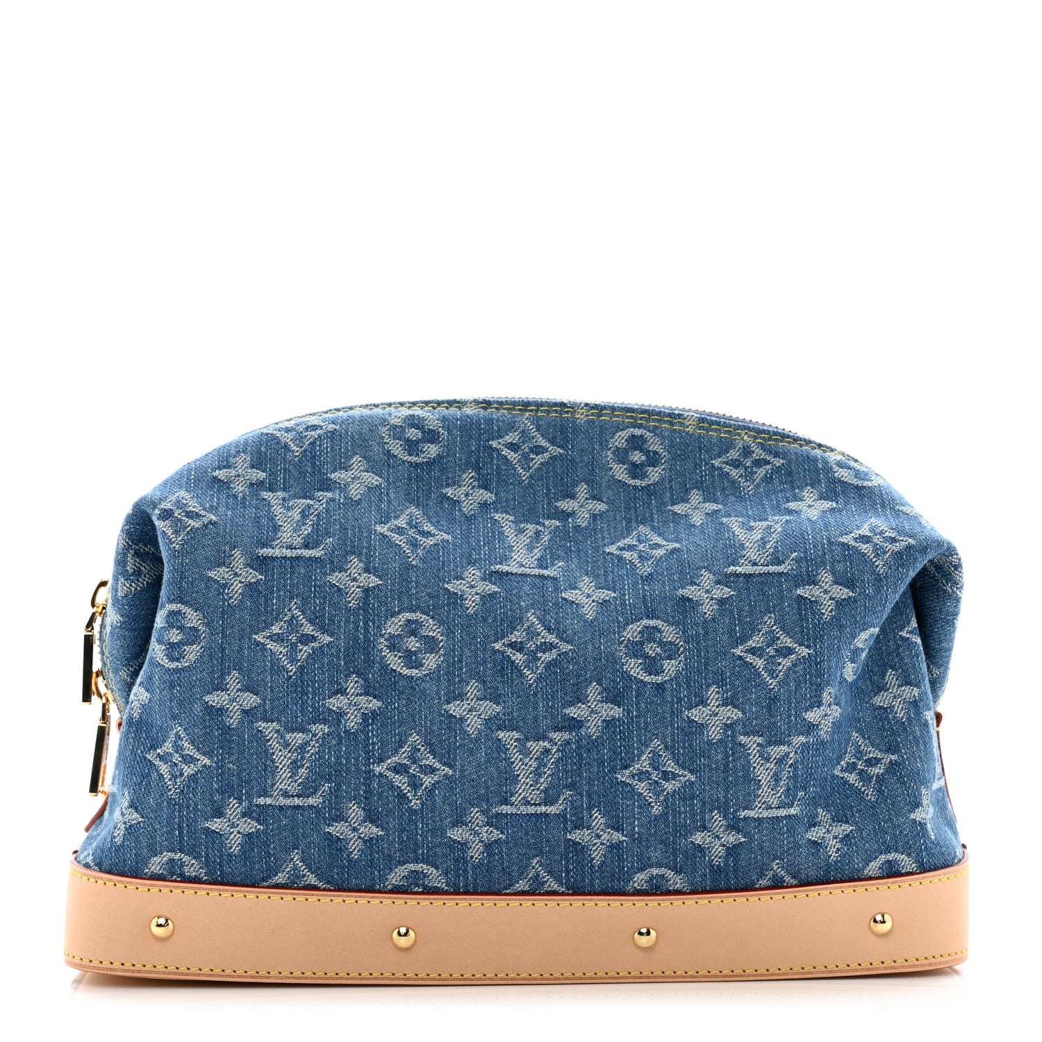 Louis Vuitton Monogram Denim Pochette Cosmetique GM Denim Blue 1 of 6