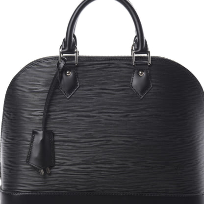 Louis Vuitton Epi Alma PM Black 8 of 13
