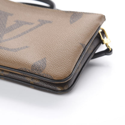 Louis Vuitton Reverse Monogram Giant Double Zip Pochette 6 of 8