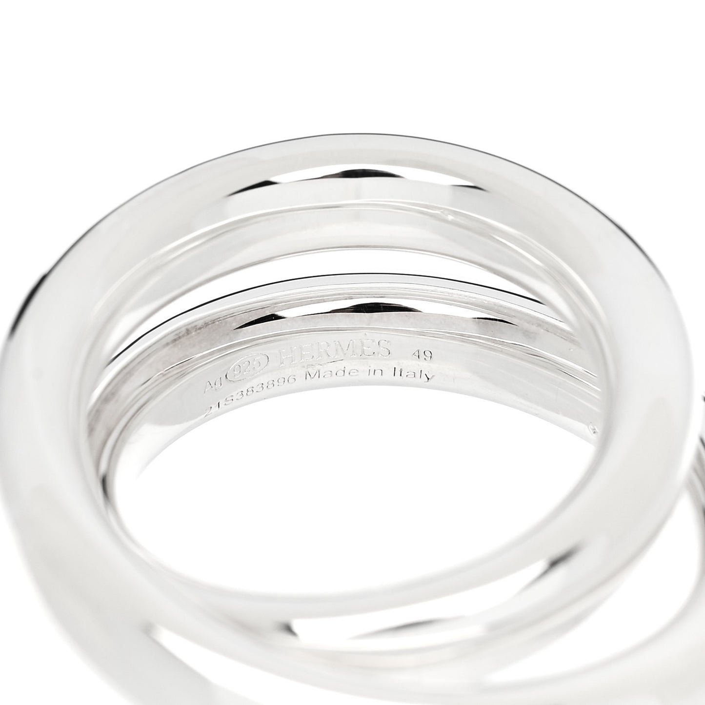 Sterling Silver MM Vertige Ring 49 5