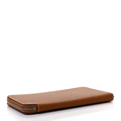 Hermes Epsom Silk'In Wallet Gold 4 of 7