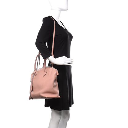 Louis Vuitton Veau Cachemire Soft Lockit MM Magnolia 2 of 10