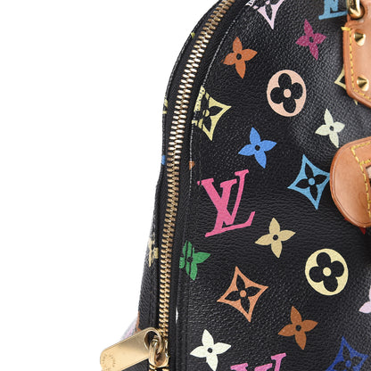 Louis Vuitton Monogram Multicolor Alma Black 18 of 20