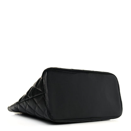 Chanel Caviar Quilted Medallion Tote Black 4 of 15